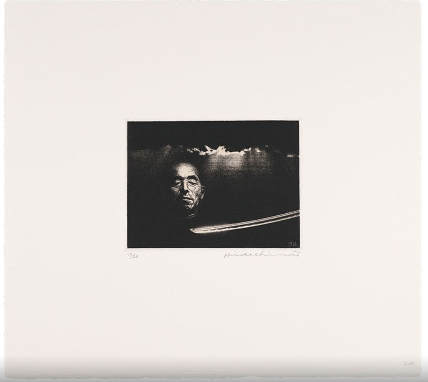 2001 Yukio Hideshima Japan Copperplate etching Spring Castle Martyrdom 12 prints