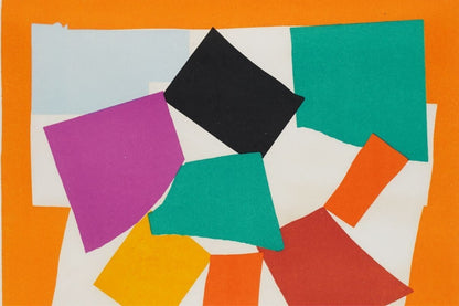 Henri Matisse Printed Signed Lithograph "The Snail From Verve" Well Framed