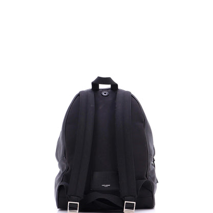 Saint Laurent City Backpack Embellished Calfskin Medium