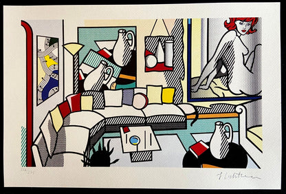 Roy Lichtenstein Lithograph Signed Numbered