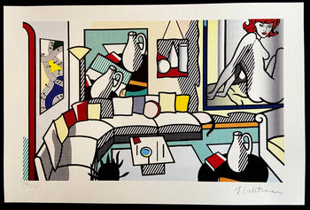 Roy Lichtenstein Lithograph Signed Numbered