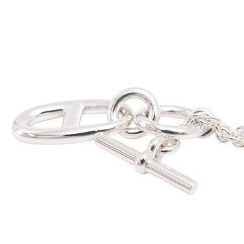 Herms Amulette Chane D'Ancre Necklace Sv925 Silver