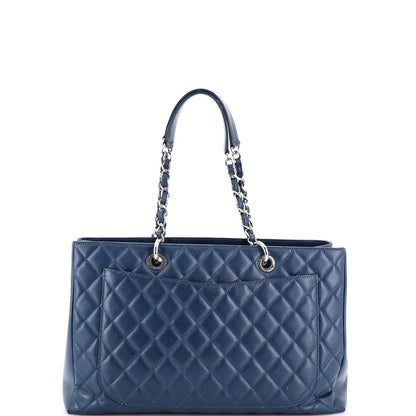 Chanel Grand Shopping Tote Quilted Caviar Xl