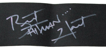 Bret Hart Wwf Champ Autographed Champion Wwf Replica Belt Jsa