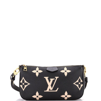 Louis Vuitton Multi Pochette Accessoires Bicolor Monogram Empreinte Giant