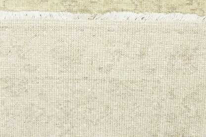 Handmade Wool Oriental Runner Rug Muted Floral
