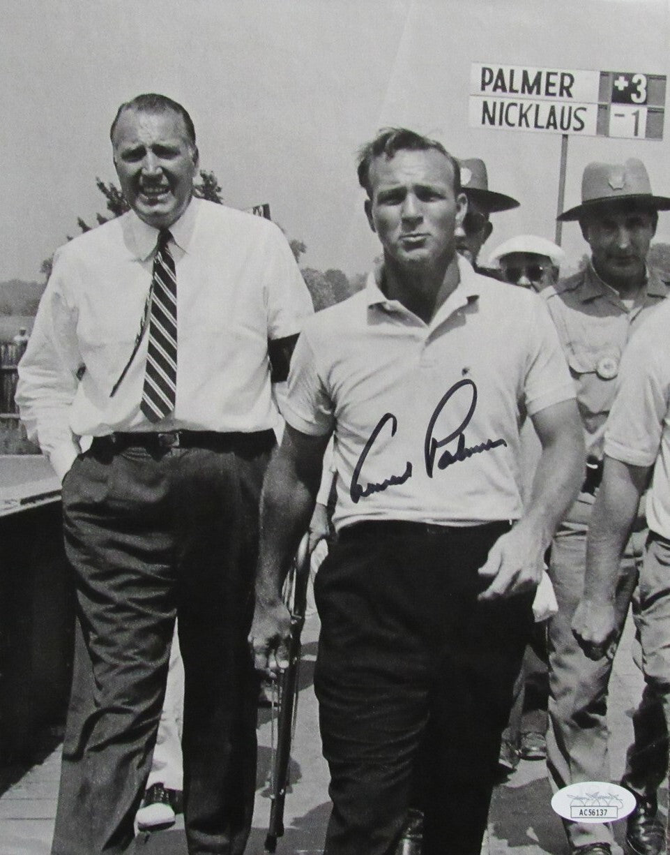 Arnold Palmer Signed/Auto 8X10 Magazine Photo Pga