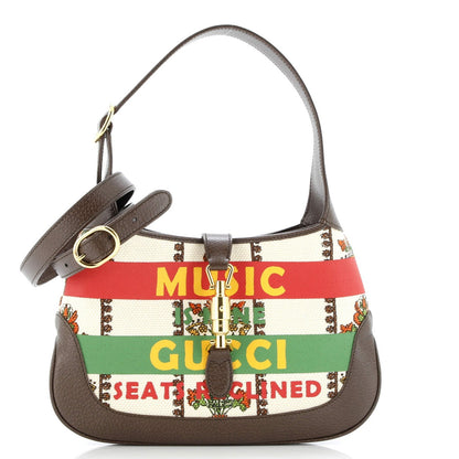 Gucci 100 Jackie 1961 Hobo Limited Edition Canvas Small