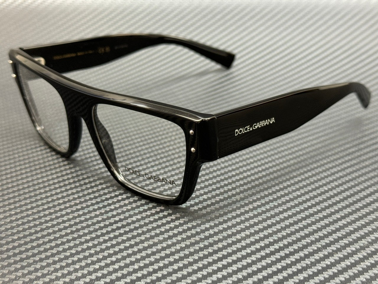DOLCE & GABBANA DG3384 501 Black Men's 54 mm Eyeglasses