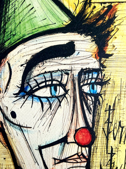 Bernard Buffet Lithograph Certified Coa Signed In