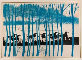 Andre Brasilier Signed Original Lithograph Le