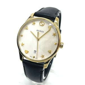 GUCCI YA126.4 Mother of Pearl Date watch women