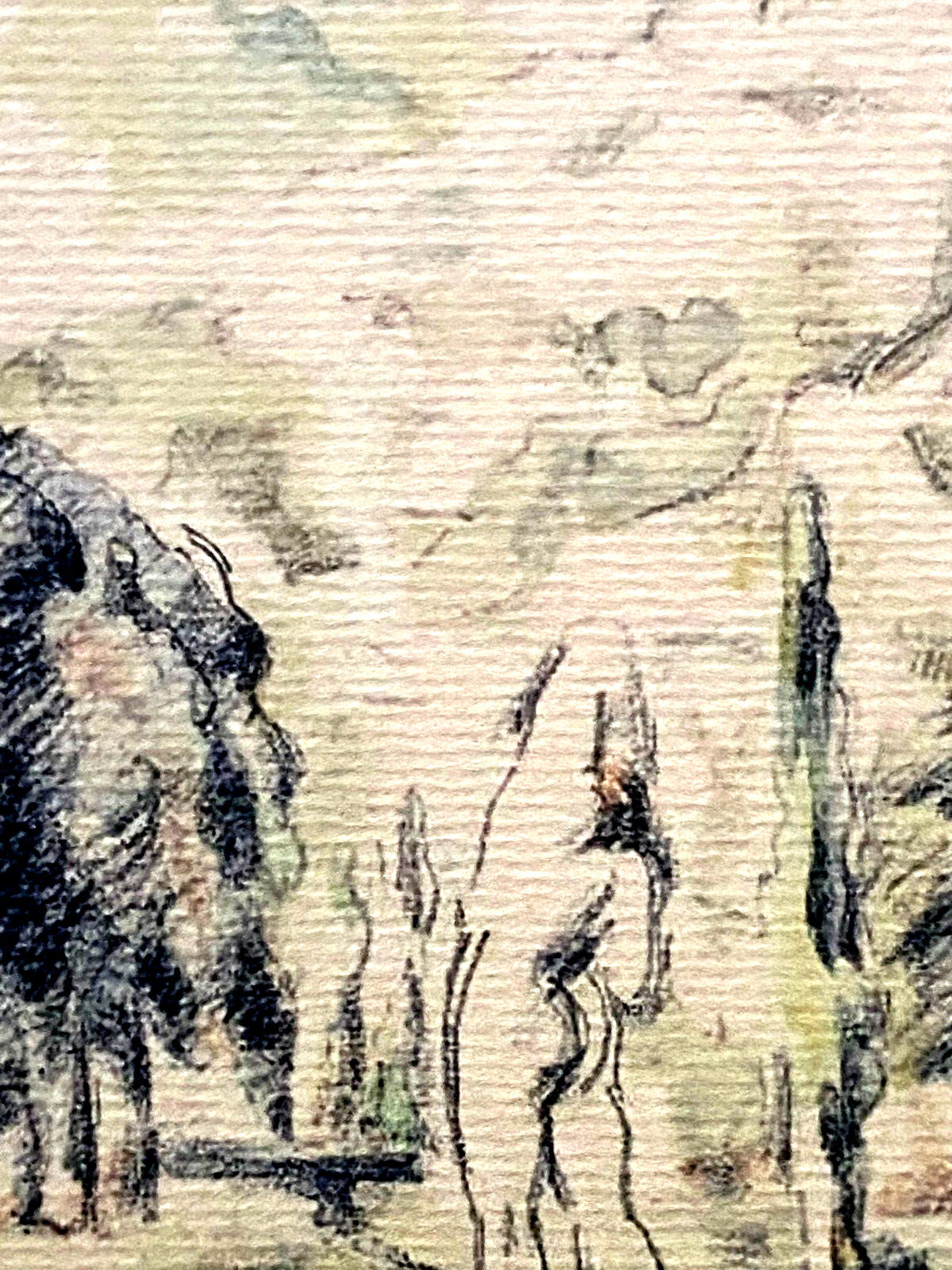 Paul Czanne Lithograph Coa Mourlot 1935 Signed Published Gauguin