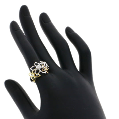 Tasaki   Ring Diamond Flower Motif K18 Yellow