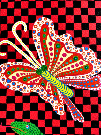 Yayoi Kusama Lithograph Mori Art Museum Coa Hand