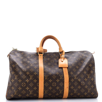 Louis Vuitton Keepall Bag Monogram Canvas 50