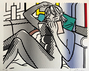 Roy Lichtenstein Lithograph Coa Signed Numbered