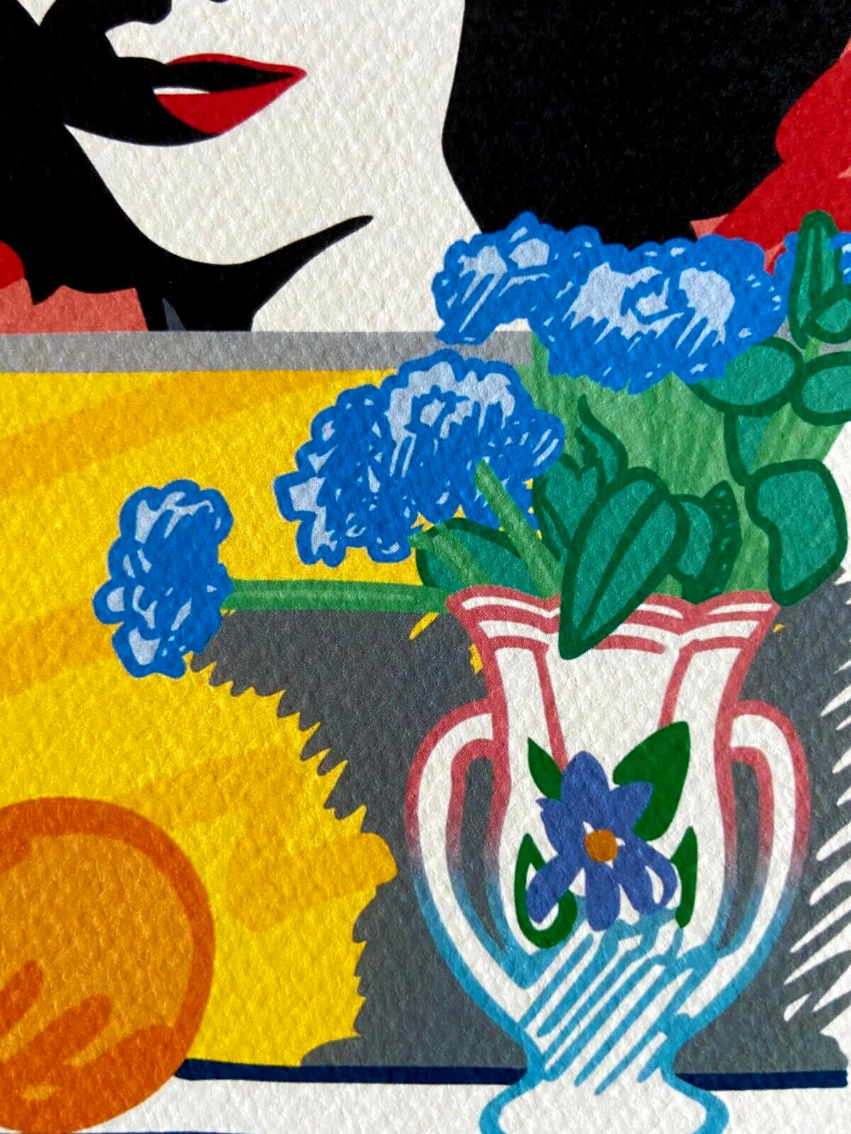 Tom Wesselmann Lithograph Coa Signed Op Numbered Limited Published