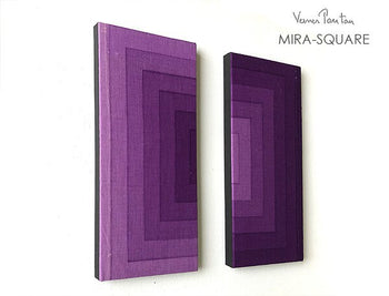 Vintage Verner Panton Mira Square Cotton Purple