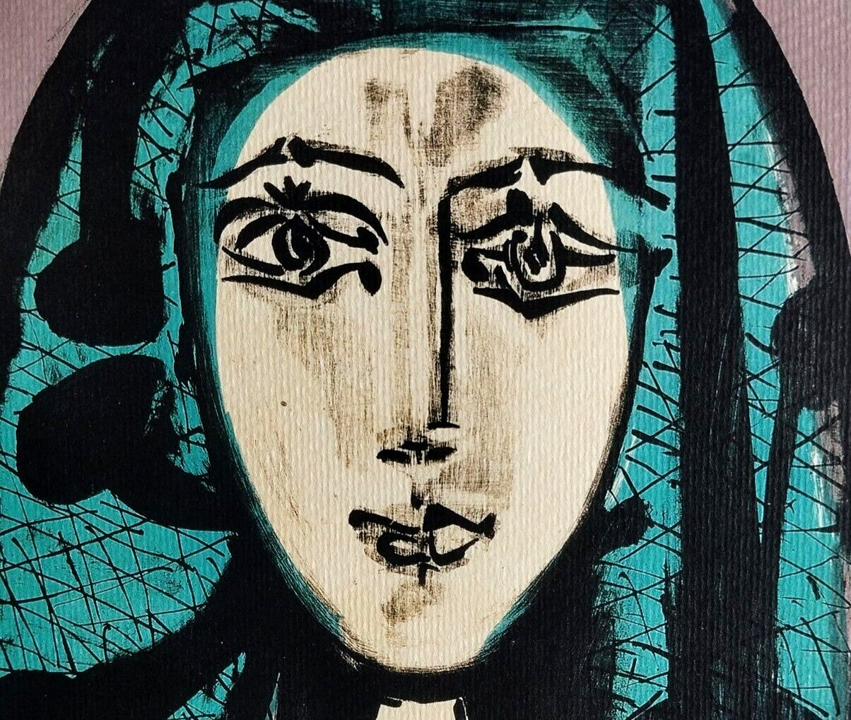 Pablo Picasso Coa Signed In Pen / Numbered In Pencil Crayon Limited Edition