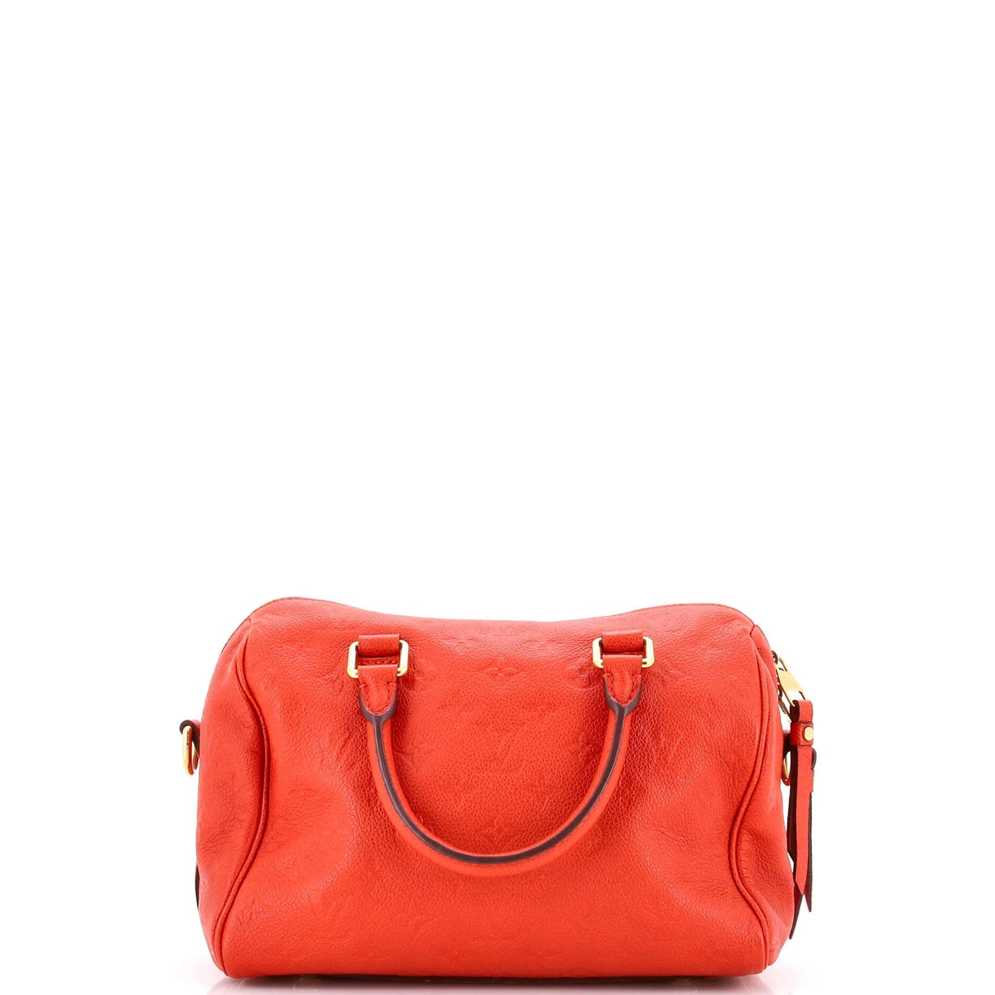 Louis Vuitton Speedy Bandouliere Bag Monogram Empreinte Leather 25