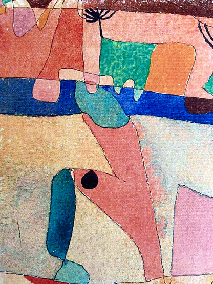 Paul Klee Lithograph Coa Signed And Stamped Numbered 180 Ex Certified
