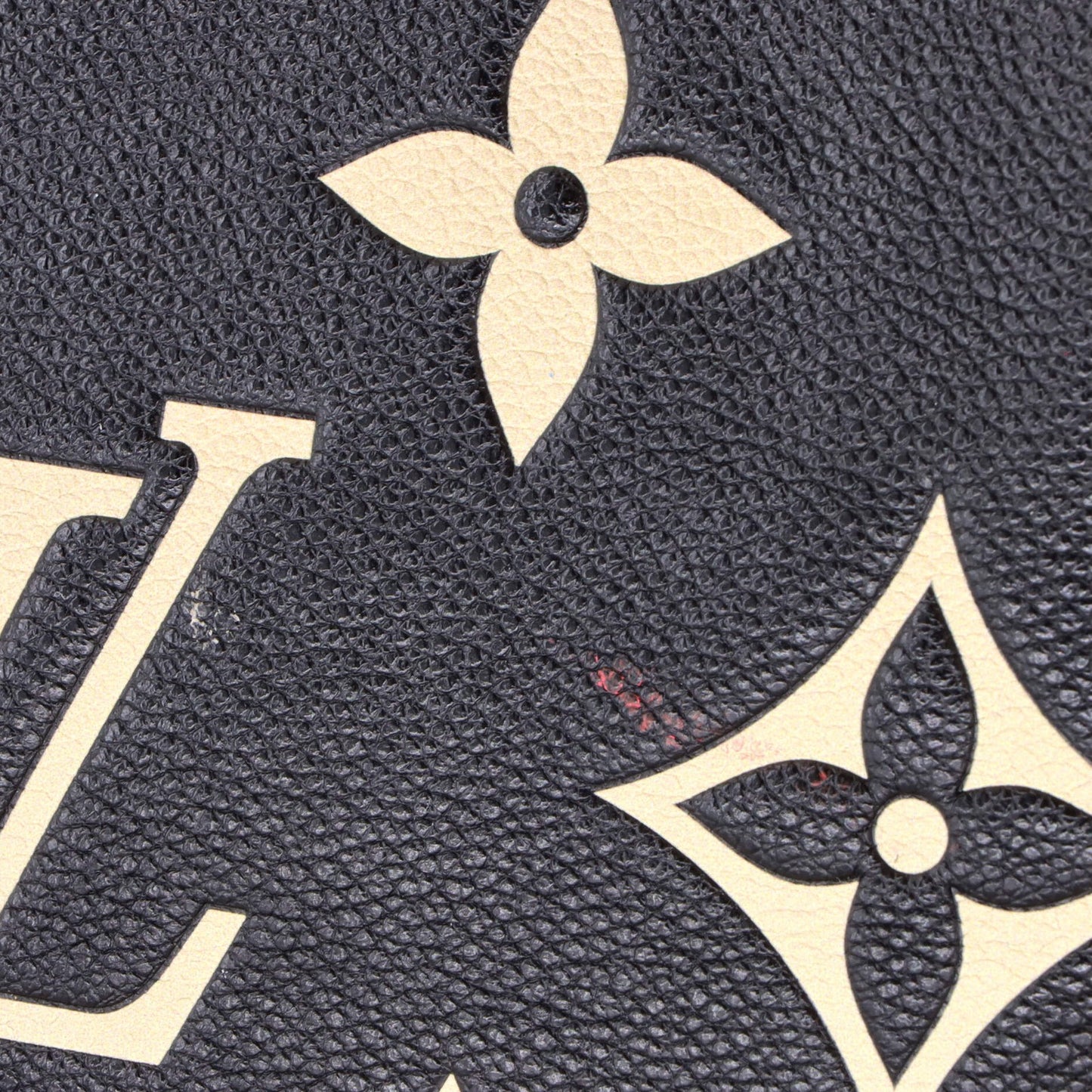 Louis Vuitton Double Zip Pochette Bicolor Monogram Empreinte Giant