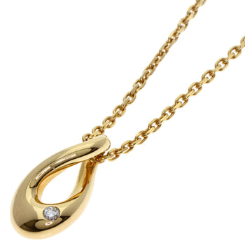 FRED   Necklace Diamond Drop K18 Yellow Gold