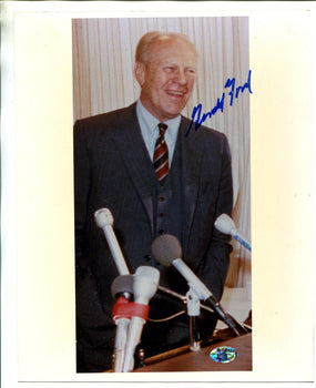 Gerald Ford Autographed 8X10 Photo