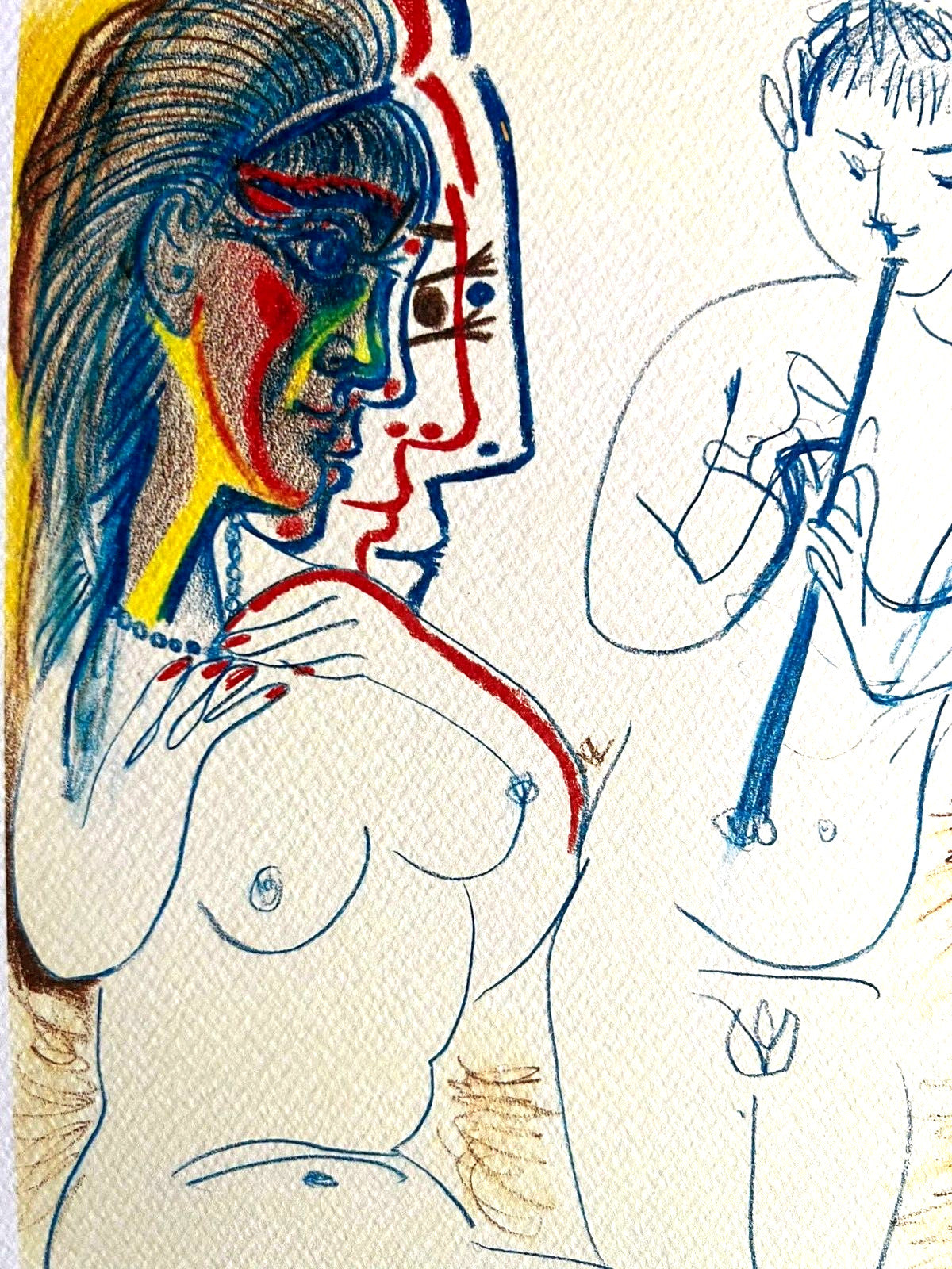 Pablo Picasso Lithograph Coa Signed / Numbered In Pencil Limited