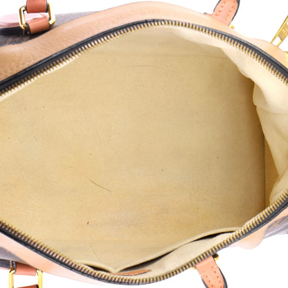 Louis Vuitton Tuileries Handbag Monogram Canvas With Leather