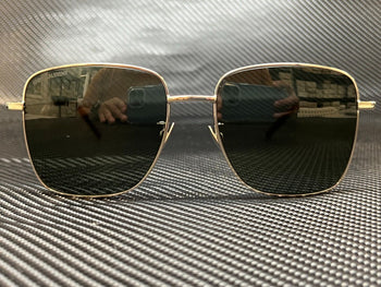 Saint Laurent SL312 003 Silver Green Lens Women's