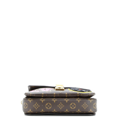 Louis Vuitton Pochette Metis Limited Edition Patches Monogram Canvas