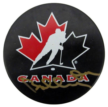 Bobby Orr Hof Signed/Auto Hockey Puck Team Canada
