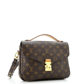 Canvas Louis Vuitton Pochette Metis Monogram