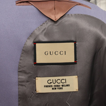 Gucci Men'S Double Breasted Blazer Wool
