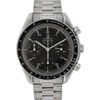 Omega Speedmaster Automatic 3510.50 Black Case Size 38Mm Used Watch #351125