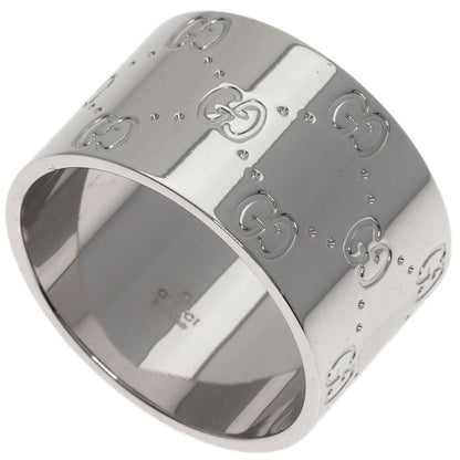 Gucci   Ring Icon Wide # 25 K18 White Gold