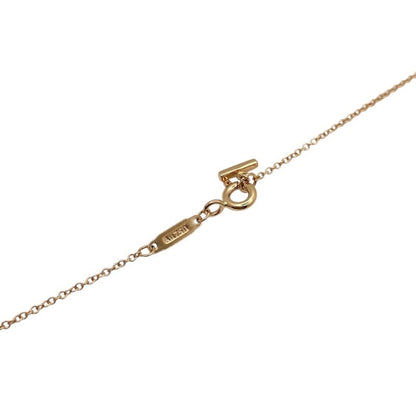 Tiffany & Co. T Smile Large Necklace K18Pg