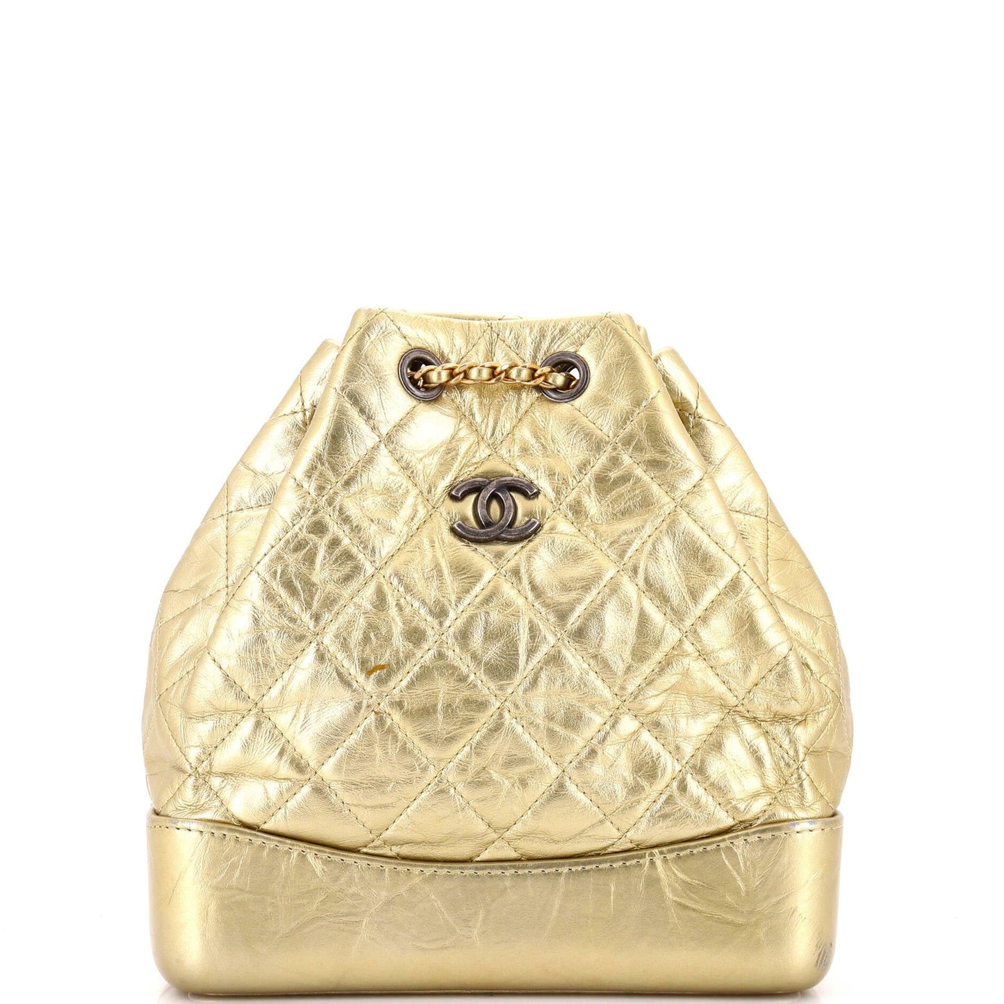 Chanel Gabrielle Backpack Quilted Calfskin Small