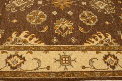 4x6 Hand-Knotted Sumak Floral Wool Rug Oriental Foyer Farmhouse Decor Carpet