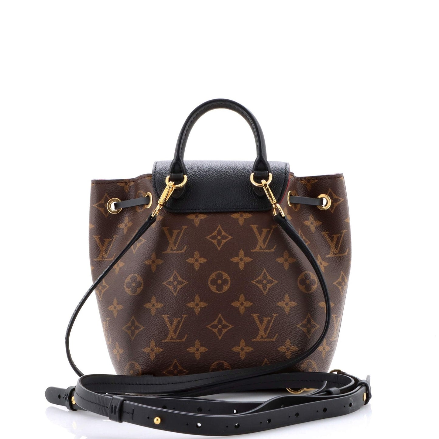 Louis Vuitton Montsouris Nm Backpack Monogram Canvas With Leather Bb
