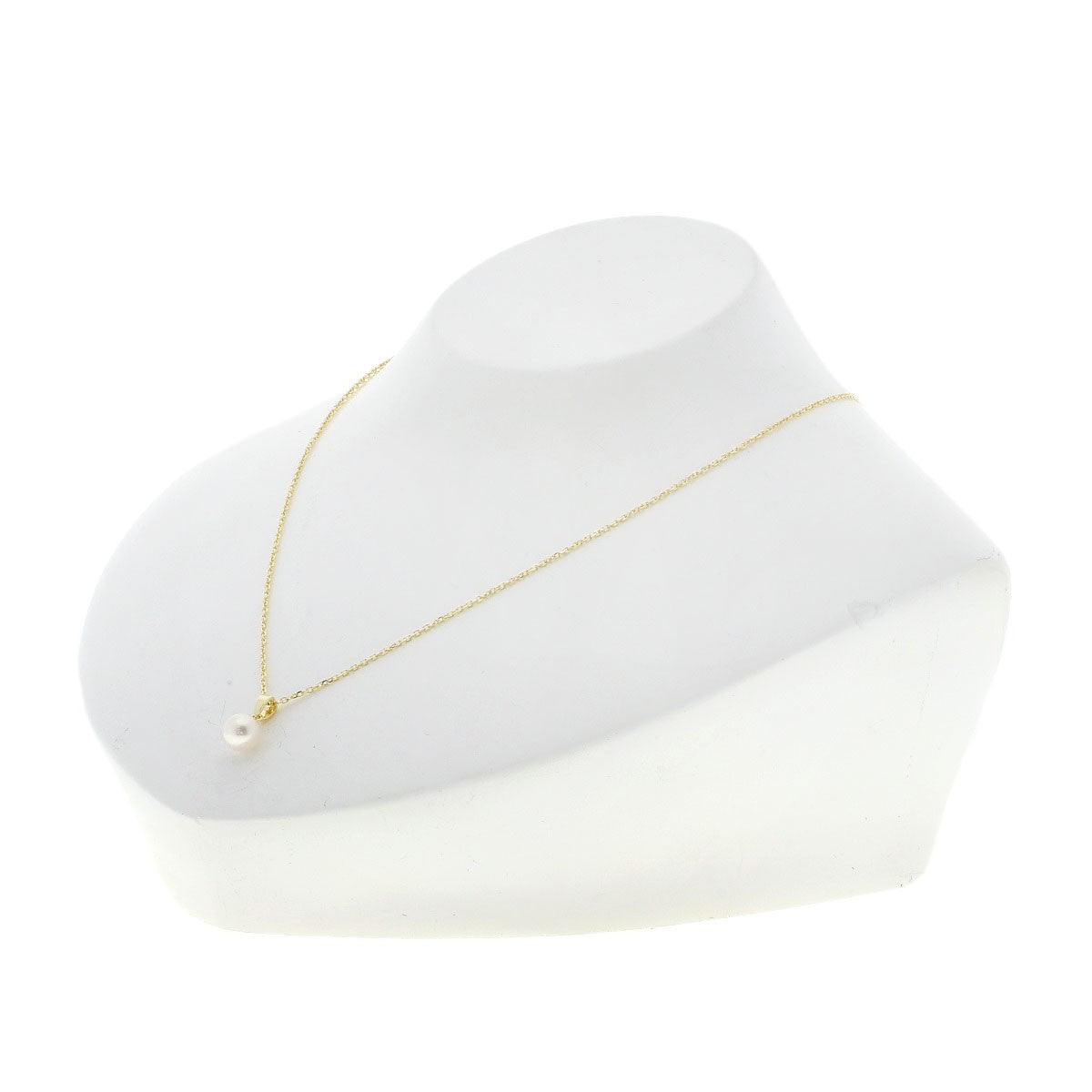 Gold MIKIMOTO Pearl Necklace K18 Yellow