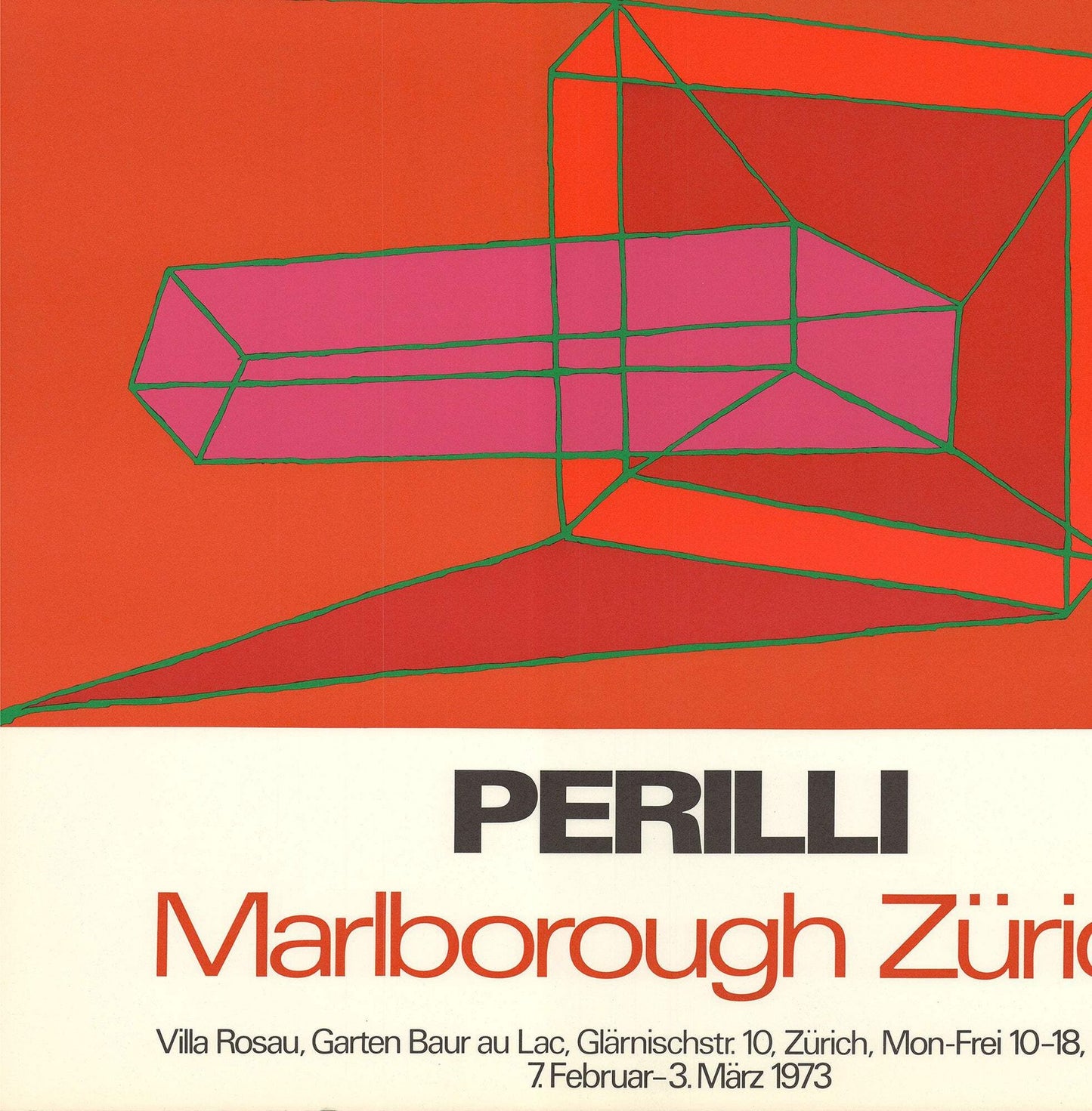 Achille Perilli Marlborough Zurich " Lithograph Contemporary