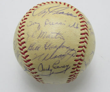 1961 White Sox Team Multi-Signed/Autographed (30) Oal Baseball Lopez Fox 196358