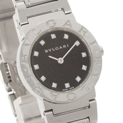 Bvlgari Bvlgari Bvlgari 12P Diamond Watches Bb26Ss Stainless