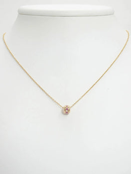 Piaget K18Pg Possession Necklace With Sapphire And Diamond
