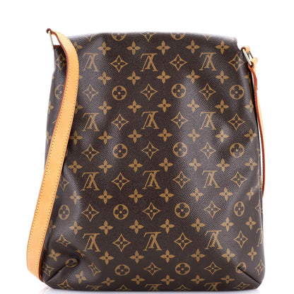Louis Vuitton Musette Salsa Handbag Monogram Canvas Gm