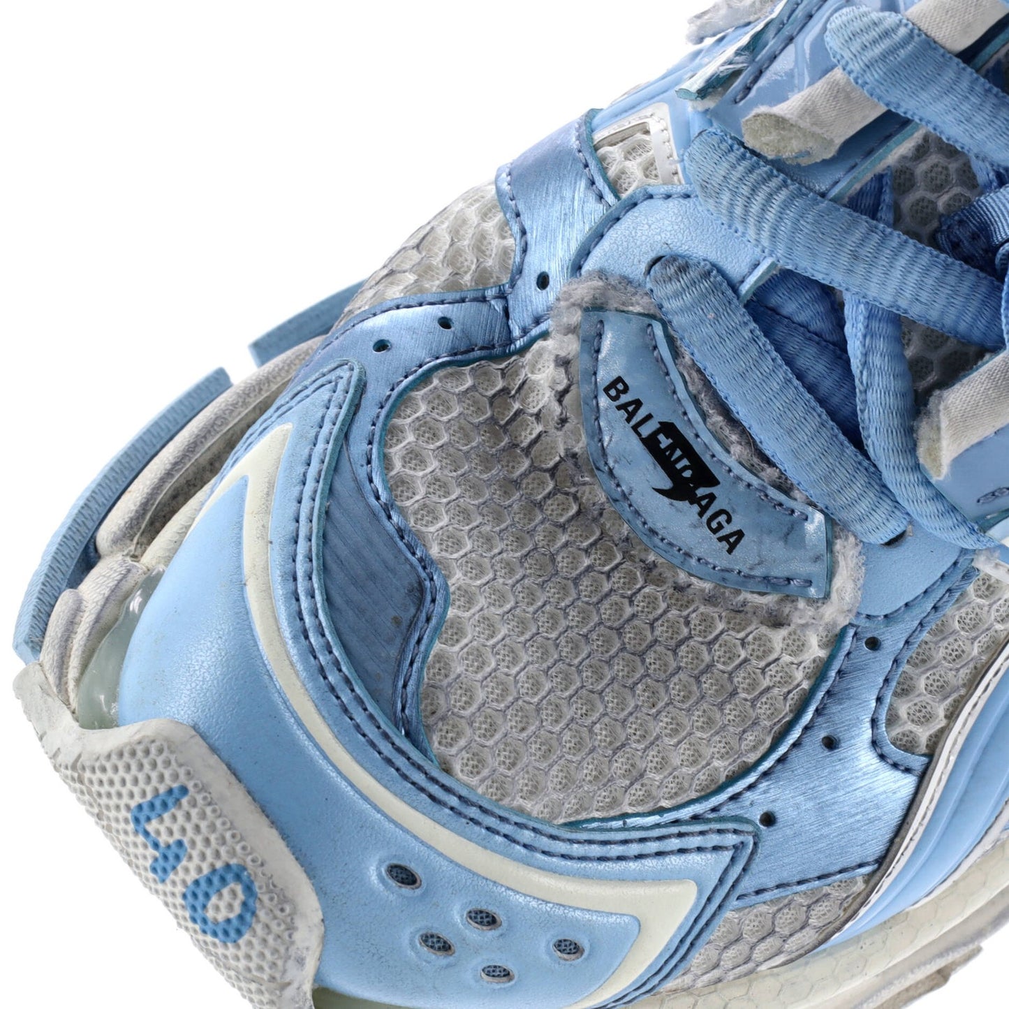 Balenciaga Women'S Runner Sneakers Mesh And Nylon