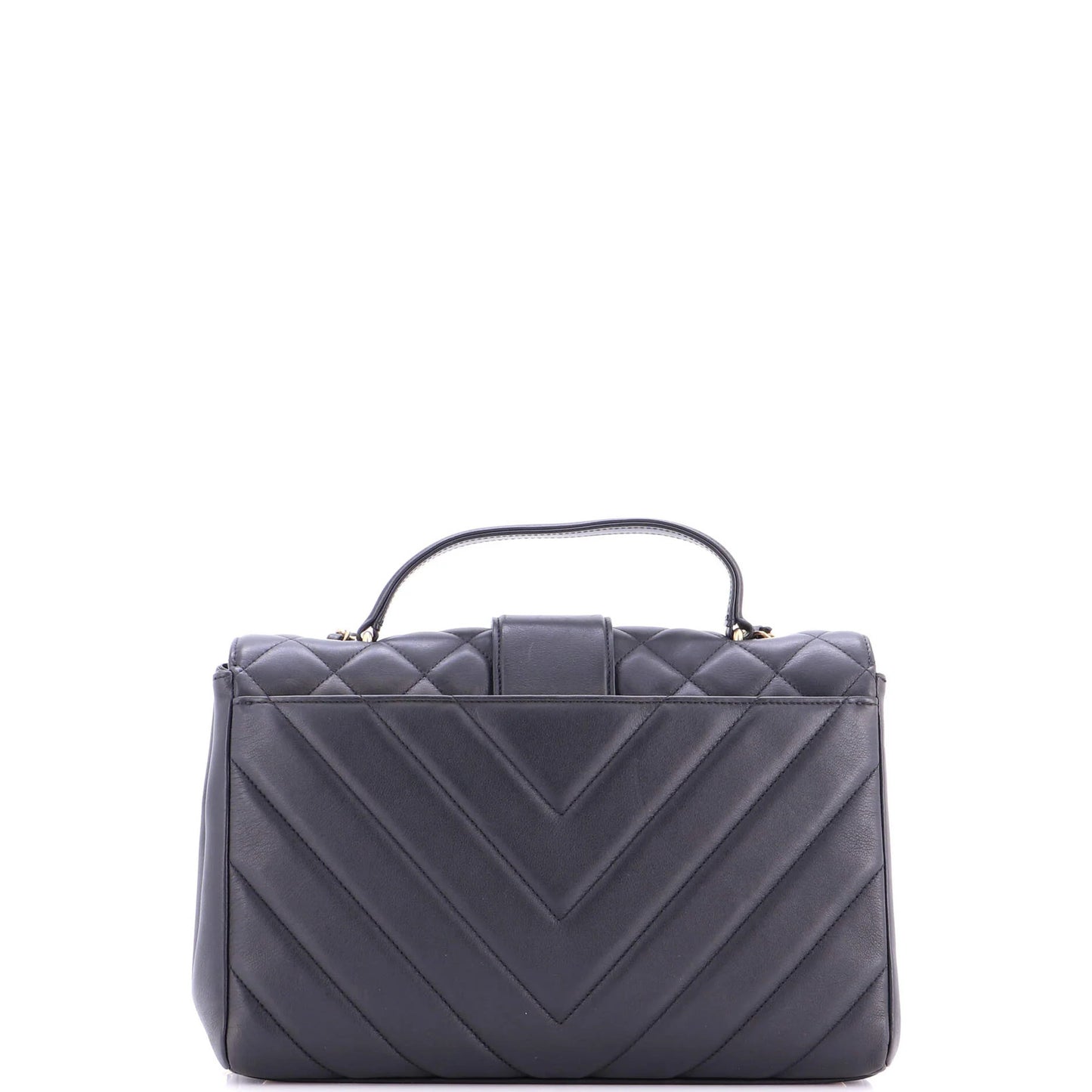 Chanel In The City Top Handle Flap Bag Mixed Quilt Calfskin Medium